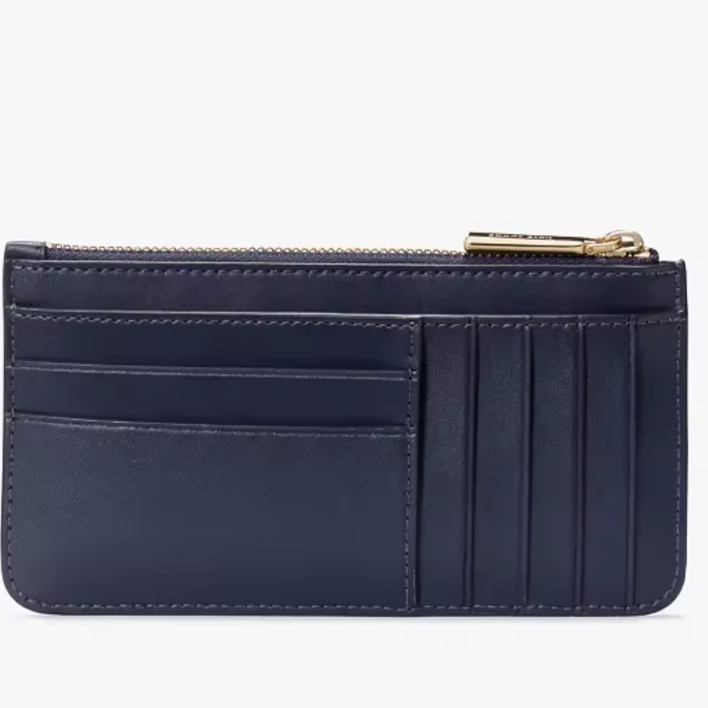 Kate Spade Winter Wonders Large Slim Card Holder new - Picture 3 of 5